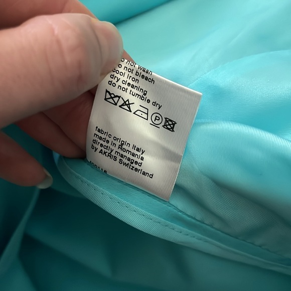 Akris Punto turquoise blazer - Picture 5 of 12